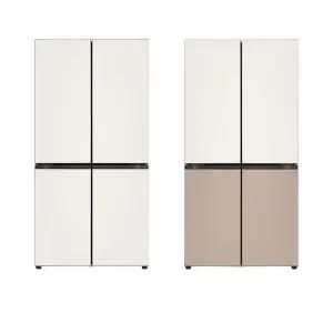 [최대 60개월 무이자] LG 디오스 AI 오브제 더블매직스페이스 냉장고 [M876GBB232/M876GBC232]