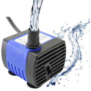 컨커올 CHA-220 240L/H 60GPH AC 110V 잠수 펌프 3W 미니 초조용한 물 1.64피트 높이의 어항, 작은 연못, 분수대, 물의 특징, 동상, 수경 재배 및 애완동물 분수대 사용 가능