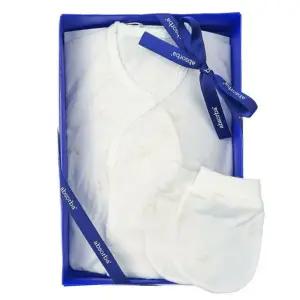 [갤러리아] (압소바출산,태교,아기세트)호싱배냇저고리+손싸개세트(A2C-10103SET)