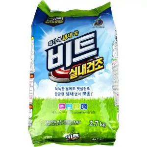 라이온 때가쏙비트 실내건조 드럼겸용 리필 2.7L