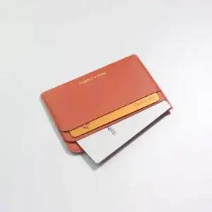 10색 1개 가죽 카드 홀더 케이스 데일리 포켓 슬림 지 교통 가벼운 선물 명함 기념품