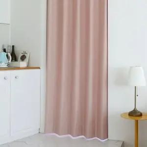 고품질 빛차단 암막커튼 연핑크 나비주름 75x230cm 1장 호텔식커튼 (WC6FB75)
