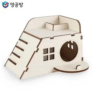 [콩심팥심]영공방 햄스터 하우스 시리즈 1층집 (YM511)