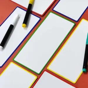 자석 네임택 20x9cm 이름표 분류 물류 정리 냉장고