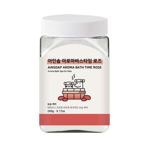 아인솝 강아지목욕용품 아로마바스타임(로즈)260g