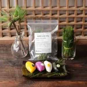 송편재료 재래종 솔잎 60g