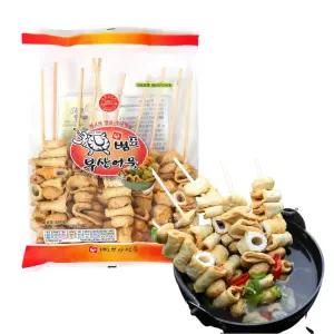 [범표어묵] 푸짐한 혼합 모듬 꼬치어묵 10개입, 900g