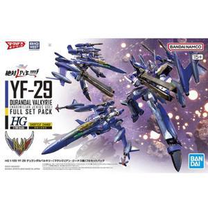 HG 003] 1/100 마크로스 델타 YF-29 듀란달 발키리 (맥시밀리언 지너스) 풀세트 팩- 듀랜달 발키리(맥스기