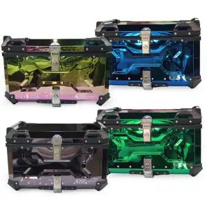 X-PARTS 레인보우 알루미늄 탑박스 65L