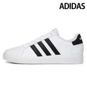 ADIDAS 주니어 여성 그랜드 코트 베이스 2.0 K 운동화 풋웨어화이트 GW6511