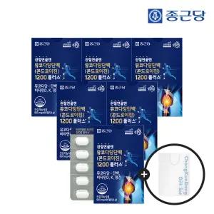 종근당 관절연골엔 뮤코다당단백 콘드로이친 1200 플러스 60정 6박스 + 쇼핑백2호