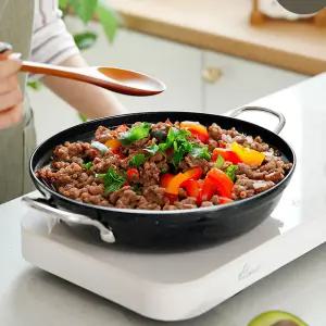 눌어붙지 않는 맥반석 코팅 전골 냄비 5size 주방용품
