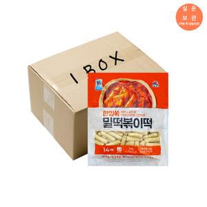 사조 대림 한입쏙 밀떡볶이 2kg x 6개 (한박스) / 실온 밀떡