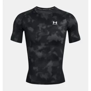 언더아머 반팔티 타이트한 티셔츠 HeatGear 프린티드 1383321-001