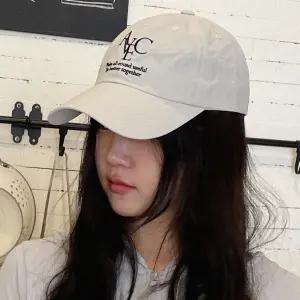 가벼운 바스락 폴리 캐주얼 AVEC 자수 볼캡 남녀공용 데일리 야구모자