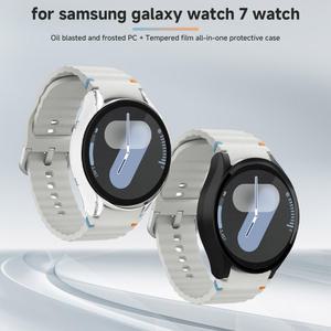 갤럭시 시계 7 FE 6 4 클래식 5 프로 44mm 40mm 43mm 47mm 45mm 팔찌 Watch6 7 스트랩 용 기존 실리콘 밴드 케이스