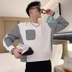 남자 데일리룩 긴팔티 맨투맨 추동 쭈리 기모 도톰 반 집업 패션 퓨어 칼라 루즈핏 이너 톱 힛템