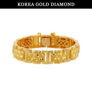 갤러리아 순금 팔찌 24K 남자 크노미아 사각 금팔찌 75g