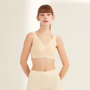 세컨스킨 심리스 베이직 탱크브라 OU3306