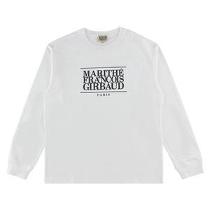 [마리떼] 클래식 로고 긴팔 티셔츠 MFG45CLS201-WHT