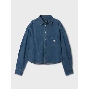 [롯데백화점]후아유 여성 Steve Crop Denim Shirts WHYJF2334F