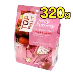탑후르츠 딸기맛 젤리 320g (유통기한 26/04/08)