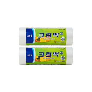 크린랩 롤타입 크린백 롤백 25cm35cm중형 500매 X 2개
