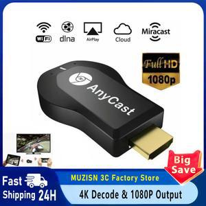4K 1080P HD DLNA WIFI RACAST CAST 호환 AIRPLAY 디스플레이 동글 스틱 지원 무선 M2 수신기 PLUS TV