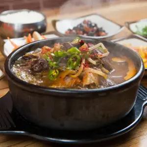 양에 놀라고 맛에 놀라는 선지 듬뿍 양평 해장국 2.4kg 600gX4팩)