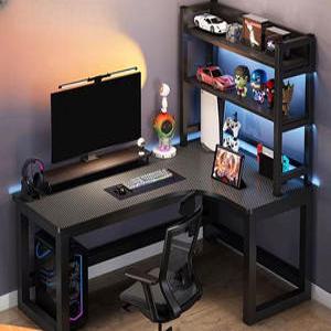 게이밍책상 L형 세트 컴퓨터책상 DESK 사무용 수납형 의자