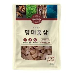 후코홀릭 명태홍삼 100g 맛있는 후코이단 강아지 간식
