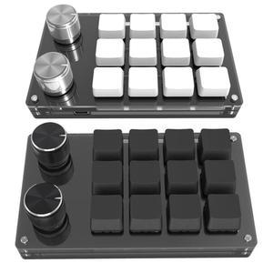 DS G1 DS 12 키보드 휴대용 프로그래밍 미니 USB DIY JO 기계식 손잡이 스위치 키패드 매크로 스왑 게임