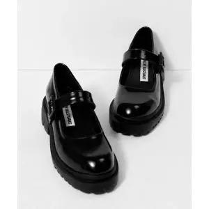 JILL BY JILLSTUART 질바이질스튜어트 밀리 블랙 스트랩 플랫폼 로퍼 JLSO5E259BK 356198
