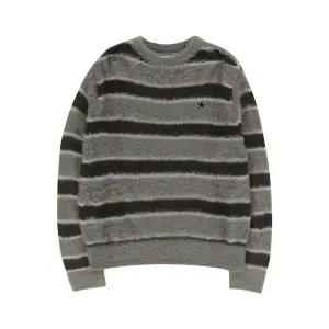 더콜디스트모먼트 THE COLDEST MOMENT TCM starfish mini logo mohair knit (charcoal)