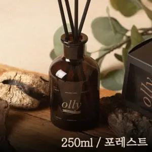 올리 내추럴 라벨 디퓨저 세트 250ml 포레스트향좋은방향제 실내디퓨저 집들