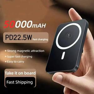 Magsafe 보조베터리 휴대용 충전기 iPhone Xiaomi Samsung10000mAh 용 고속 외장 배터리 팩
