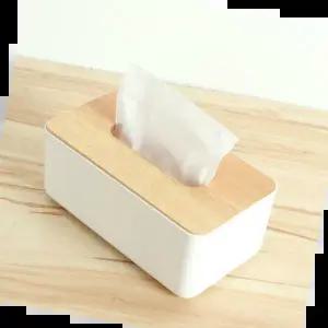 티슈케이스 원목 사각 휴지케이스 우드 휴지곽 티슈 화장지 보관