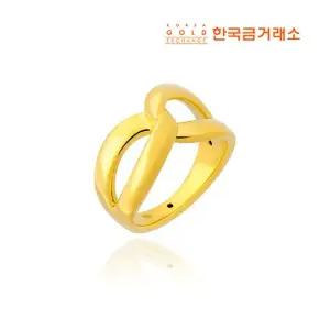 [한국금거래소]24K 레이어드 더블 반지