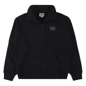 마리떼 클래식 로고 하프 집업 스웨트셔츠 MFG45FSW203-BLK