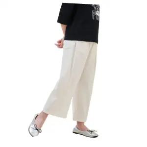 빈폴 BEANPOLE KIDS 여아 골지 와이드 팬츠 아이보리 (BI5221G020) BI5221G020 460830