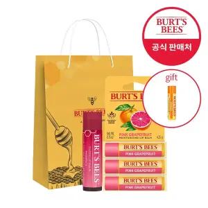 버츠비 립밤X3+틴티드 립밤
