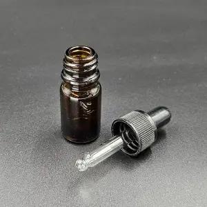 [콩심팥심]스포이드 공병 갈색 에센스 오일용기 유리공병 5ml
