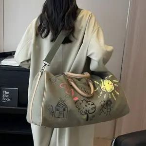 [콩심팥심]여행 외출 캐주얼 보스턴백 숄더백 크로스백