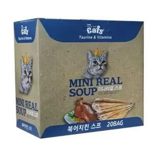 고품질 미니리얼스프 (40g-20개입)북어치킨 스프 북어스프 치킨스프 (W9BB415)
