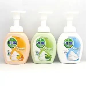 고품질 쿨샵 데톨 소독 폼 핸드워시 250ml 손세정제 핸드크리너 (W9C4513)