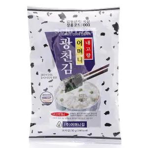 광천어머니김 전장김 30g X 20봉 1box 식탁김 도식락김 돌자반 김밥김 김자반