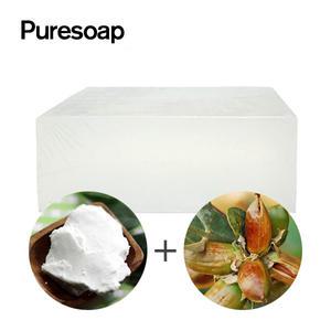 [퓨어솝]시어버터호호바 비누베이스 1kg / NO TEA,히알루론산 첨가
