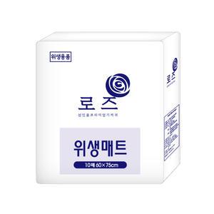 로즈 위생매트 일반형 200매