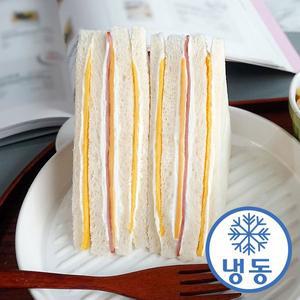 [기타]대만식 냉동 샌드위치 햄앤치즈샌드  75g  4개입  2박스