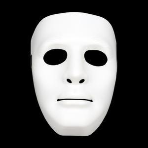 행위예술가면 (화이트) 가면무도회 할로윈 파티 소품